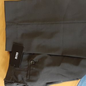 Hugo Boss FF dress pant 36 x 32 Steel blue